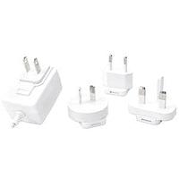 CUI Inc SMM12-12-KW-P5 Interchangeable Plugs ac-dc, 12 Vdc, 1 A, SW, multi-blade, no blades, P5 center pos, level VI, MED, white