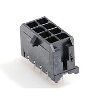 Molex 43045-0829 Shrouded Microfit 3.0 V TH Hdr DR 30Au 8Ckt