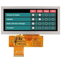 Microtips Technology MTD0460AZV18RF-2 TFT LCD Display Modules 4.60 Inch Bar TFT 800 x 320 TN w/Touch