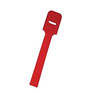 Essentra Components RKW-8-12-RD Cable Tie Mounts Cable tie, Hook & Loop w/ screw mount, Red