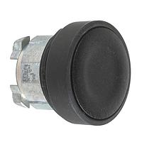 SCHNEIDER ZB4BA27 Momentary BLACK P-BTN W/BLACK ANODIZED BEZEL
