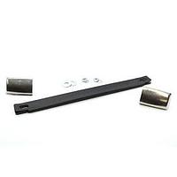 Hammond Manufacturing 1427J Handle Handle .725" Centers Vinyl 8.5x.77x.19"