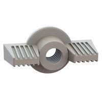 Essentra Components 0625020DLWN Wing Nut Deco Wing Nut, 1/4-20 Thread, 17/32 Height