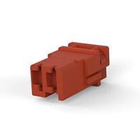 AMP Connectors - TE Connectivity 142680-1 Housing HOUSING POS LOCK MK III 2 P BROWN
