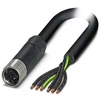 PHOENIX CONTACT 1414930 Sensor Cables / Actuator Cables 6POS Power Cable Black-Gray 10m