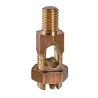 Panduit SP2-2L-C Grounding Connector Bronze Service Post Connector, #10 SOL-#