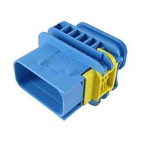 AMP Connectors - TE Connectivity 4-1564414-1 Housings 12POS, TAB 1.6X0.6, TAB HSG, ASSY