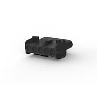 AMP Connectors - TE Connectivity 480764-9 Headers 5P CAP HSG BLK