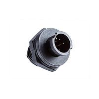 Amphenol LTW AU-05RMMS-LC7001 Standard Circular Connector Ceres, Mini Size, Plastic, 2A, 05 pins, Male Connector, Male Contact, Circular, 2 Points Lock, Solder, Receptacle, IP67