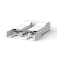 AMP Connectors - TE Connectivity 521253-1 Housing HSG RCPT P-L III.250 2 POS