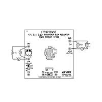 Analog Devices DC1736A Voltage Regulator - Switching Regulator 42V, 2.5A, 2MHz Step-Down Switching Regulator with 2.7 A Quiescent Current