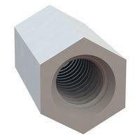 Essentra Components 14MMHTSP012 Hex Hex Threaded Standoff, M4 Thread, 12mm Spacer