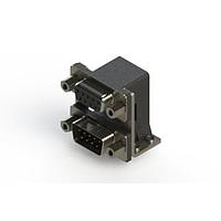 EDAC 664-009-364-056 Dual Port D-Sub Connectors Right-angle Dual Port D-Sub Connector