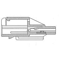 Yazaki 7282656140 Plug Housing CONN 6P 025 LT GRY