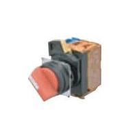 Omron Automation and Safety A22NS-2BM-NBA-G100-NN Rotary Switches Assm, Sel, Plas Bzl, Blck, 1 N