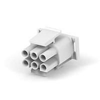 AMP Connectors - TE Connectivity 2-480704-0 Plug Housings 6P PLUG HOUSING NAT