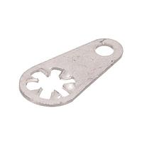 Keystone Electronics 908 Lug Terminals LUG LOCKING MATTE TINNED#4