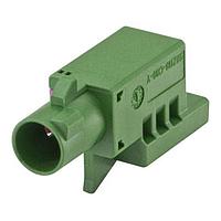 Rosenberger 59Z118-C00E Accessories Plastic housing Plug Straight E Green
