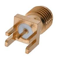 Johnson / Cinch Connectivity Solutions 142-0711-841 Connectors SMA Jack Assembly, End Launch