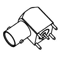 Rosenberger 51K201-400N5 PCB Connectors BNC Right Angle Jack PCB
