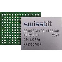 Swissbit SE2600BC040GI-1TB2-1CB-STD Solid State Drives - SSD Industrial BGA PCIe SSD, E2600, 40 GB, 3D PSLC Flash, -40C to +85C