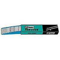 Panduit PCMCP-51-75 Cable Marker Pre-Printed WM Card s Vinyl Cloth .25