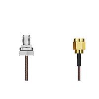 GCT (Global Connector Technology) CAB612RF-0300-A-1-E RF Cable Assemblies SMA Plug2SMA STRJck R Mt stnlss SUS316 IP68/69 EPDM ORing 6GHz 300mm RG178 Cbl