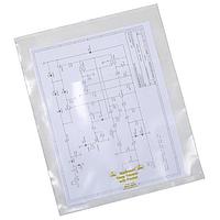 Protektive Pak 47122 Anti-Static Control Products DOCUMENT HOLDER, STATFREE, 6 MIL, 10 X 12, EX POCKET, 25/PK