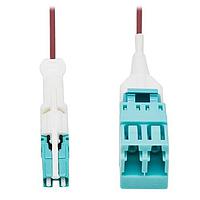 Tripp Lite N822L-001-MF Fiber Optic Cable Assemblies 1FT CSMALE LCFEMALE MFFBRADPT