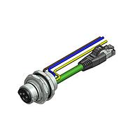 Amphenol CONEC 57-02362 Ethernet Cables / Networking Cables ENP-17-1-FSH2PST2PEDBU4-45S-RS8.33-2/2/G6/150/034