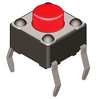 Diptronics DTS-61R-V Basic Switch Through Hole 6*6