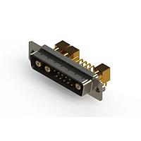 EDAC 629-13W3640-7TA Mixed Contact D-Sub Connectors Right-angle Power Combo D-Sub Connector