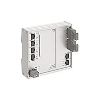 HARTING 24020062220 Unmanaged Ethernet Switches Ha-VIS eCon 2062BT-AF-P - unmanaged switch with 6 RJ45 (4 PoE), 2 SC Duplex SM Fiber, (extended temp. range)