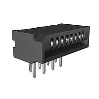 Amphenol FCI HLW8R-2A7HLF FFC & FPC Connectors 1.00mm Flex Connectors, HLW-R series, 8 Position, Side Entry Non-ZIF Connector, 1mm (0.039inch) Pitch, Kinked Terminal, Halogen free