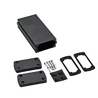 Bud Industries EXN-23352-BK PCB Enclosure Extruded Aluminum Enclosure Black (1.4 X 2.7 X 5.1 In)