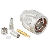 Amphenol RF 172171 Connectors N STRAIGHT CRIMP PLG 316 DOUBLE BRAID