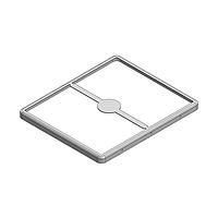 Masach Tech MS595-10F-NS EMI/RFI Shield Frame, Two-Piece 59.5 x 50.4 x 3.2mm Two-piece Drawn-Seamless RF Shield/EMI Shield FRAME (Nickel-Silver)