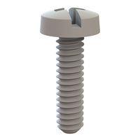 Essentra Components 010256CD031 Machine Screw Binder Combination Screw, #2-56 Thread, 5/16 Lg