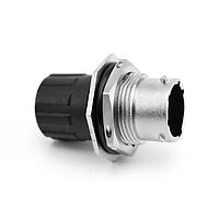 Amphenol SINE Systems RT0W71210PNHEC03 Connectors Jam Nut Receptacle, Male with Silicone O-ring Seal and End Cap with Individual Rear Wire Seal, 20AWG, 5A/150V