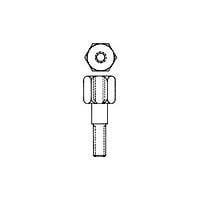AMP Connectors - TE Connectivity 552113-1 Screw STANDOFF MTG STUDS 4-40 length 1.000
