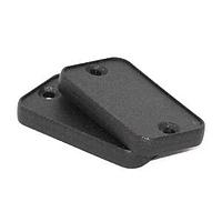 Hammond Manufacturing 1455DPLBK Panel, End BlackSolidBezel/PK2 For 1455D602/802