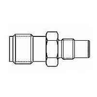 AMP Connectors - TE Connectivity 5080-2240-00 RF Adapters - Between Series SMA JACK - SMC JACK
