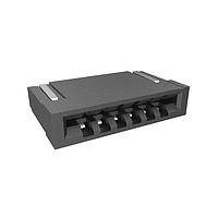 Amphenol FCI HFW6R-2STE1H1LF Headers 1.00mm Flex Connector, HFW-R series, 6 Position, Top Side Contact, Side Entry Surface Mount Non-ZIF Connector, Tin plated Terminals, Halogen free.