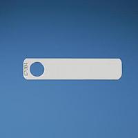 Panduit MT172W38-X Marker Plate MKR Tag 304 SS 1 Hole 1.72 (44mm)