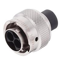 Amphenol SINE Systems RT06122PNH Connectors Plug, 4 (2+2) Position, Male, Shell Size 12