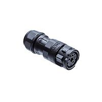 Amphenol LTW DC-02BMMA-QL8LNP Standard Circular Connector X-Lok, Large Size, Plastic, 20A, 02 pins, Male Connector, Male Contact, Straight, Push Lock, Crimp, Field Installable without Pin, F12.0 - F14.0mm, IP68