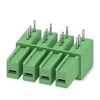 PHOENIX CONTACT 1708624 Headers - Inverted 4 Pos 7.62mm pitch Thru Hole Invert Hdr