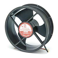 Orion Fans OD254AP-12LB01A Axial Fan, 254x89mm Round, 12VDC, 550CFM, 1.9A, 39dBA, Ball, Wire, Open Collector Tach