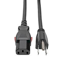 Tripp Lite P006-L10 AC Power Cord w/Lock 10FT 5-15P LOCKING C13 AC
