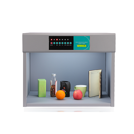 Color assessment cabinet used for controlled visual color evaluation